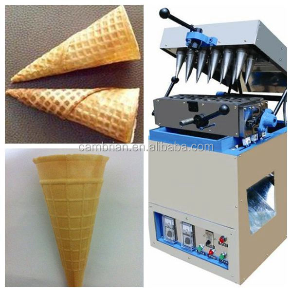 High accuracy different mould ice cream cone maker ice cream cone making machine