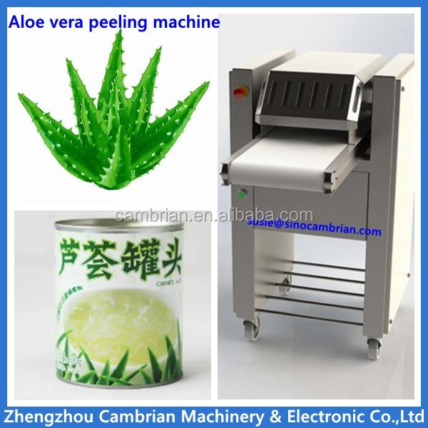 Factory supply cactus peeler aloe vera processing machine aloe vera products machine