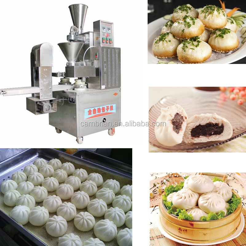 Hot sale high production efficiency easy operation stuffing steamed bun machine steam bun making machine