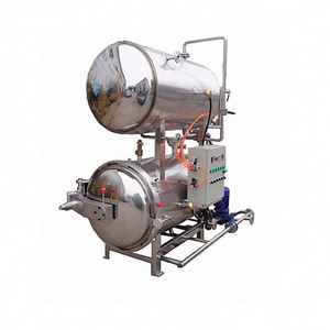 Automatic Water Spray immersion sterilization autoclave machine mushroom autoclave sterilizer machine