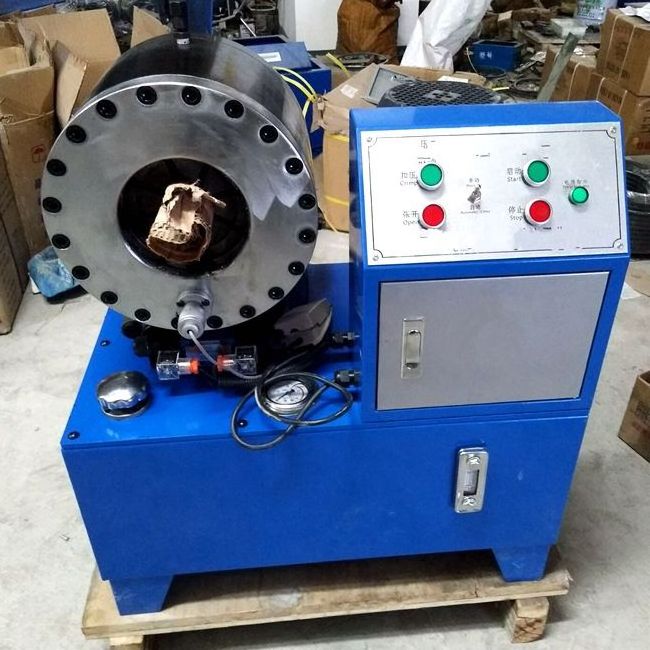 High performance 31.5mpa hydraulic hose crimper hose crimping machine