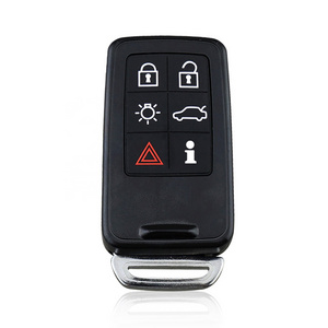 Wholesale OEM 6 Buttons Car Key Fob Remote For 2015 2016 2017 2018 Volvo S60 S60 Cross Country S80 KR55WK49266 433MHz Chip:ID46