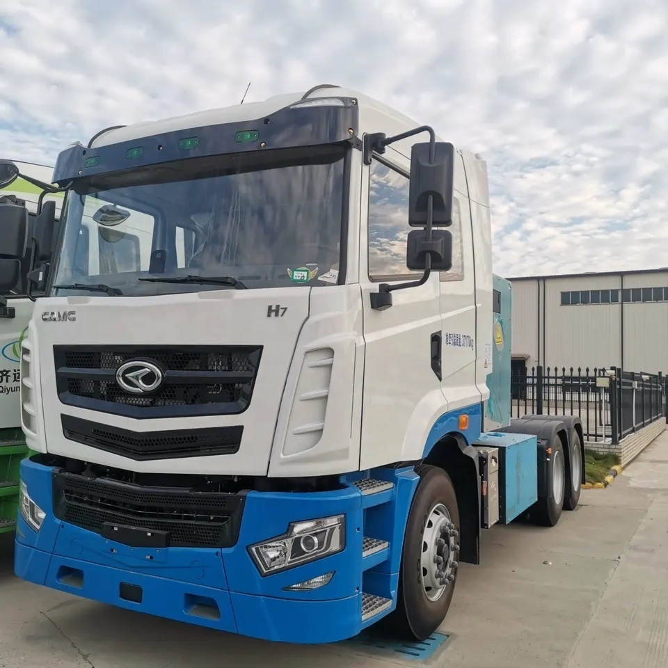 New CAMC Brand Mini 6x4 Trailer Electric Trucks 2022 Electric Motor Tractor Head Truck Tractor Truck For Sale