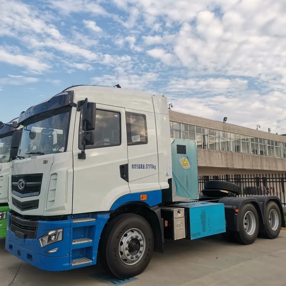 New CAMC Brand Mini 6x4 Trailer Electric Trucks 2022 Electric Motor Tractor Head Truck Tractor Truck For Sale