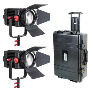 CAME-TV Travel Kits Boltzen MKII 100w  Focusable Studio Camera Video Daylight Fresnel Led Lights Kit