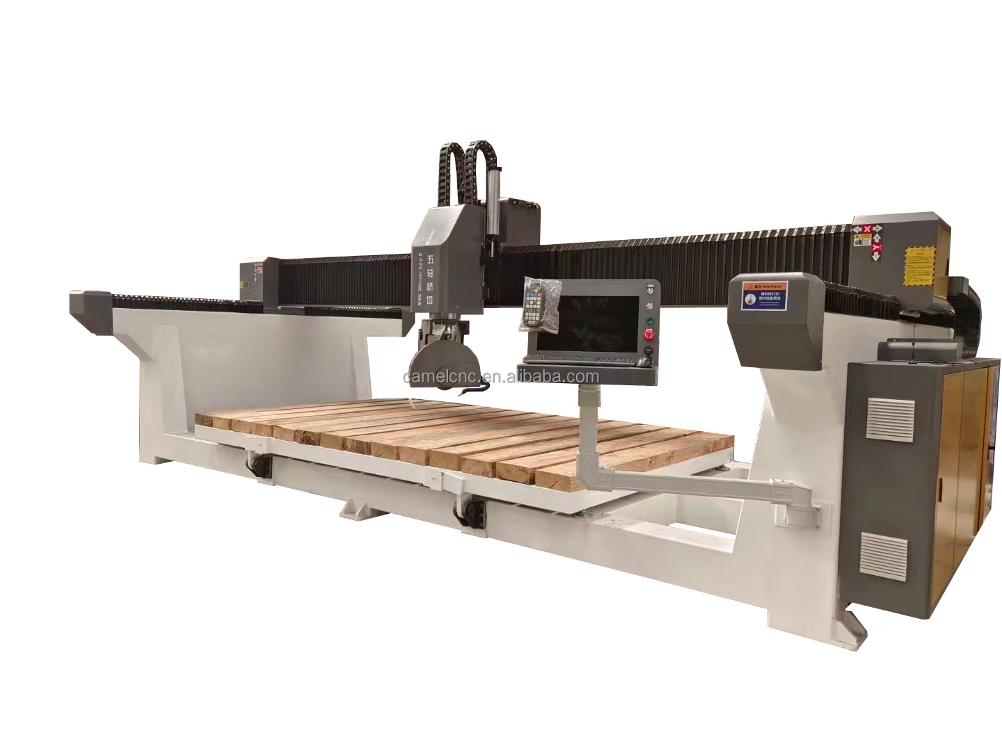 Automatic CA-3216 Cnc 5 Axis Bridge Saw Granite Marble Stone Cutting Machine Price