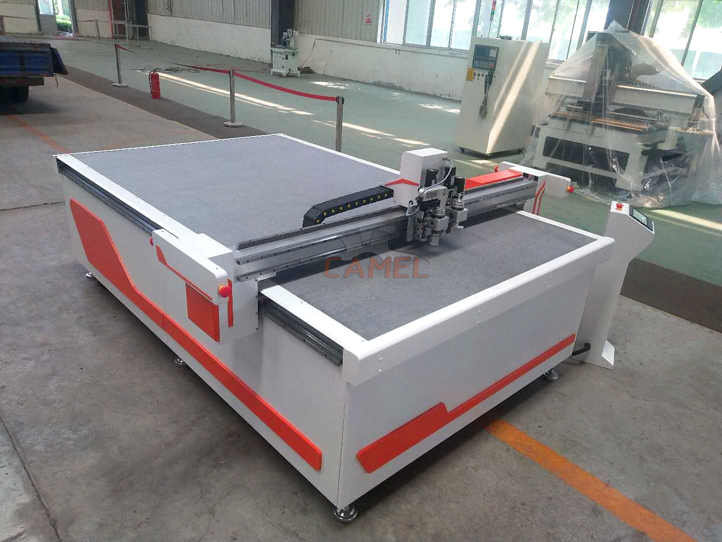 CA-1625 CNC Oscillating Blade Vibrating Knife CNC Fabric leather Digital Cutting Machine With Drawing Pen