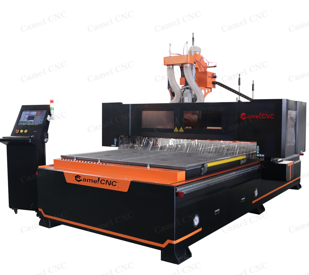 Easy operation big size CA-1325 1530 2030 ATC CNC Router with Gantry protective cover