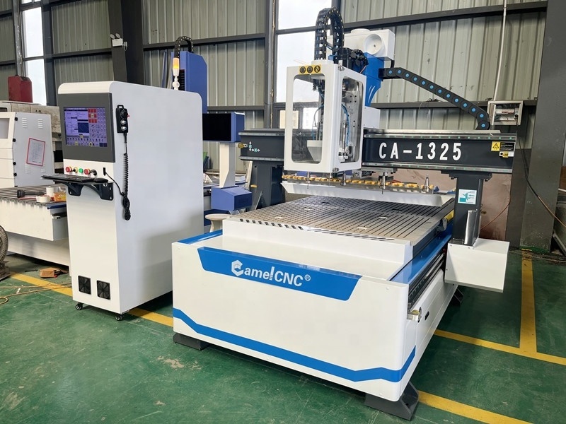 Best-selling in Europe and South America ATC CNC Router CA-1325 Nesting Line Automatic Furniture Woodworking CNC Router Machines