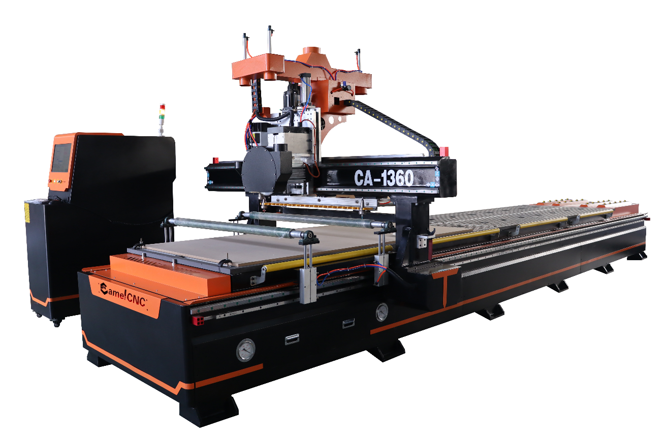 Factory price High-speed woodworking machine CA-1360 atc cnc router with 12 tools magazine and saw blade