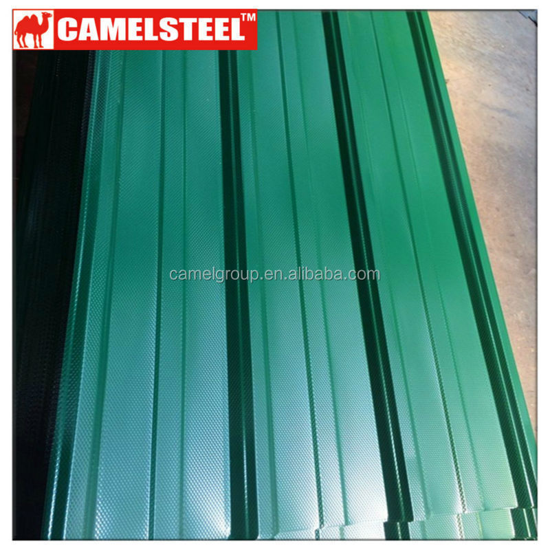 CAMELSTEEL  high quality color steel roof tile/color roof Philippines/galvanized sheet metal prices