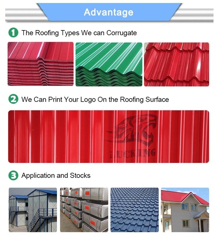 High quality  color roof sheet price in the philippines