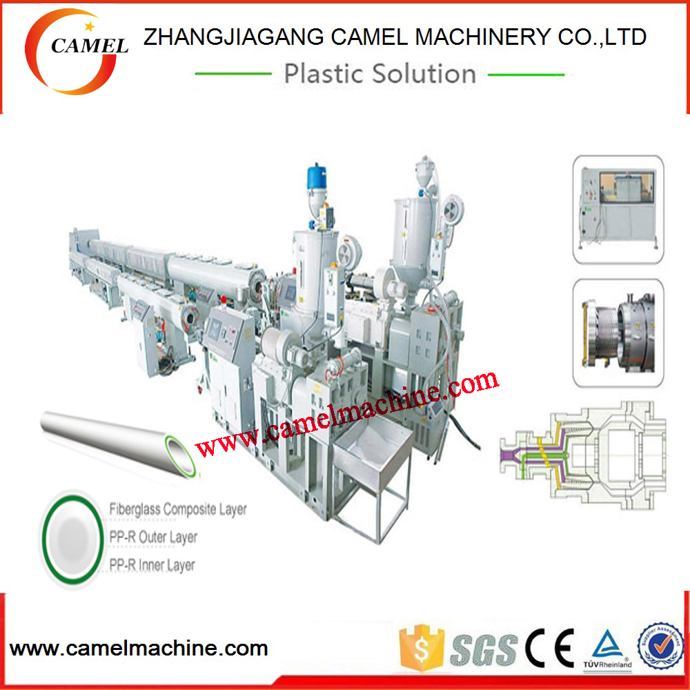 Hot selling glass fiber PPR tube machine / fiberglass PPR pipe making extruder manufacturer