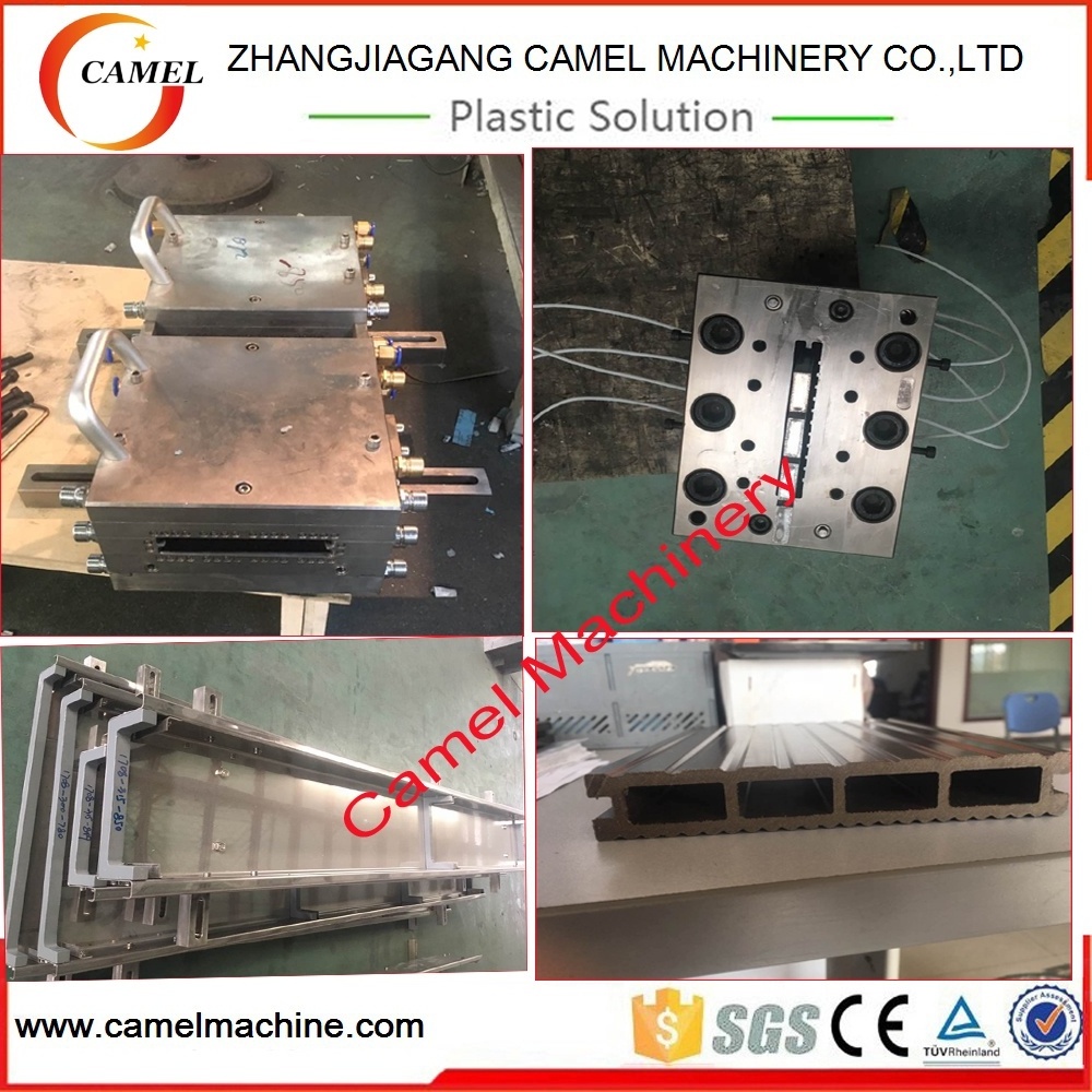 Camel WPC Decking Floor Extrusion Line /Pvc Wpc Fencing Profile Production Line Extruder/ Wood-plastic profile making machine