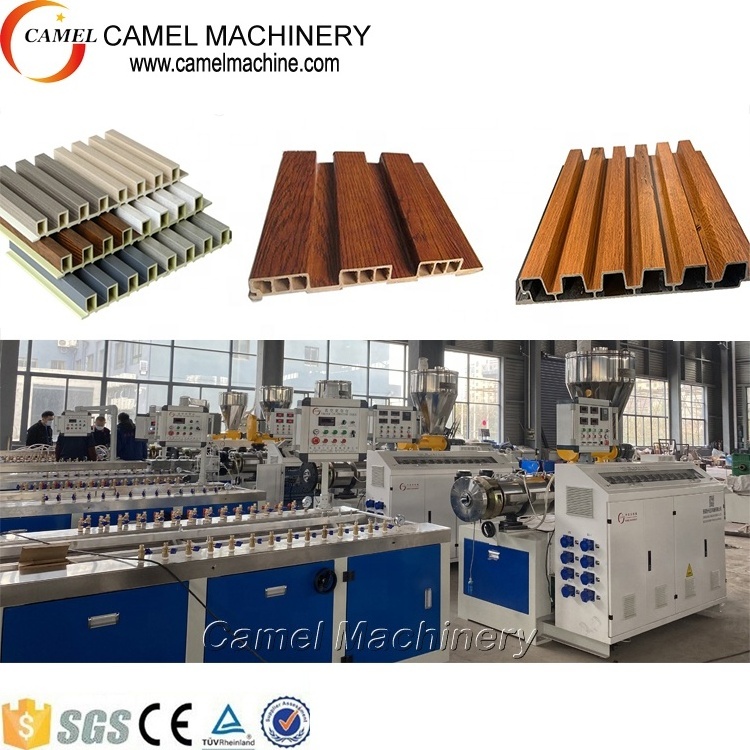 Camel WPC Decking Floor Extrusion Line /Pvc Wpc Fencing Profile Production Line Extruder/ Wood-plastic profile making machine