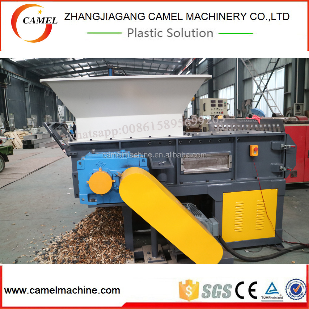 plastic shredder wood pallet waste shredder wood chipper shredder