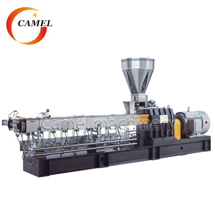 Plastic PET bottle flake pelletizing line/granulating machine