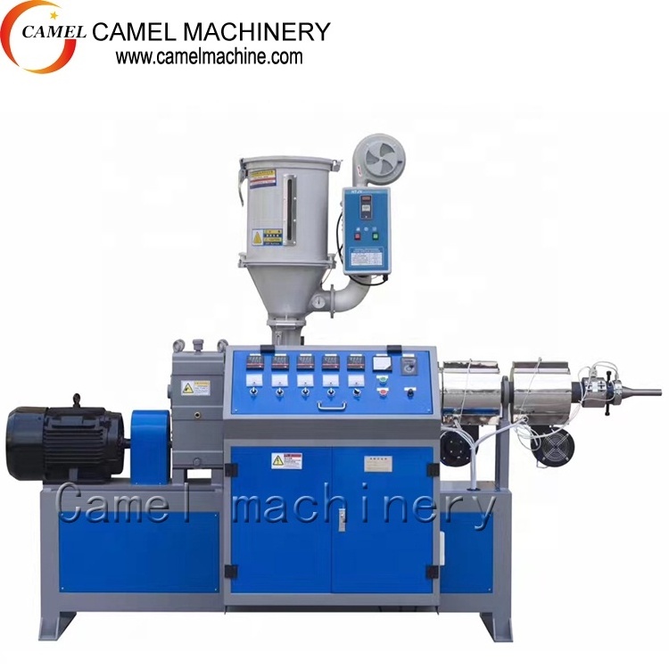 PE PP PVC PA polymer flexible single wall hose corrugated pipe making machine