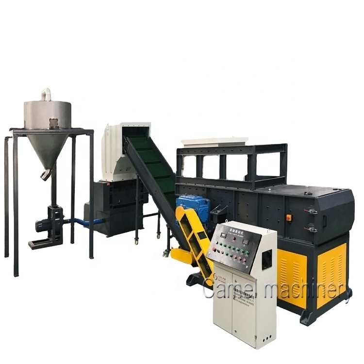 Plastic Waste Recycling Shredder and Crusher Machine for Injection Scrap Crushing Tire and Wood Pallet