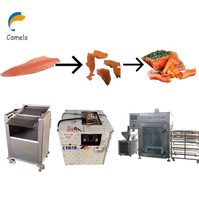 Automatic Fish Cutter Fish Fillet Cutting Machine Fish Processing Equipment