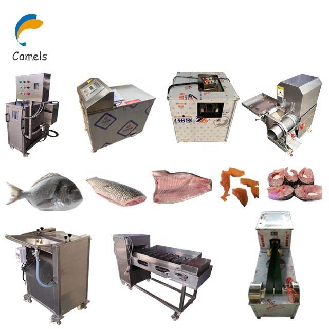 Automatic Fish Cutter Fish Fillet Cutting Machine Fish Processing Equipment