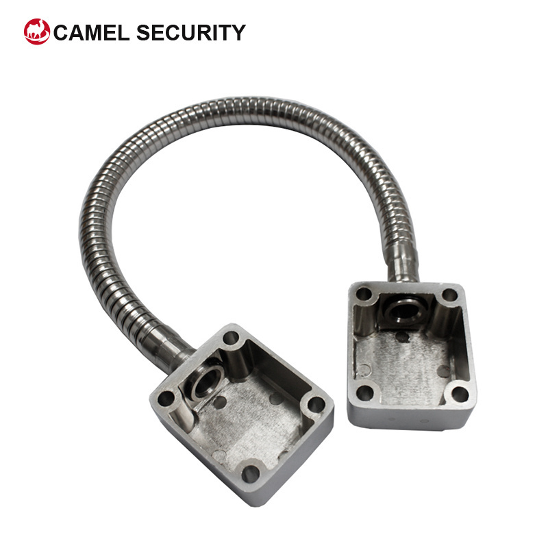 Durable Flexible 304 Stainless Steel with Zinc Alloy Ends in Surface Mounted Applicable to Access Control Security Armored Door