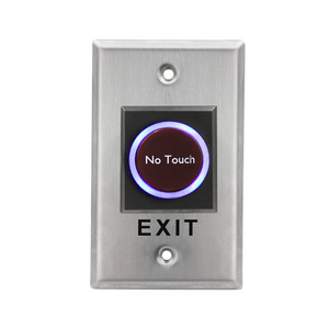 Camel ZK LED illuminated switches push button Wireless infrared sensor No Touch contactless Door Release Panic Exit Button