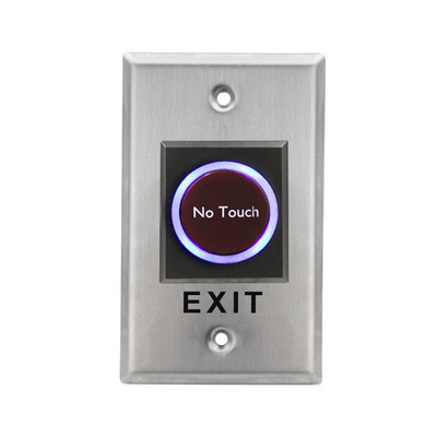 Camel ZK LED illuminated switches push button Wireless infrared sensor No Touch contactless Door Release Panic Exit Button