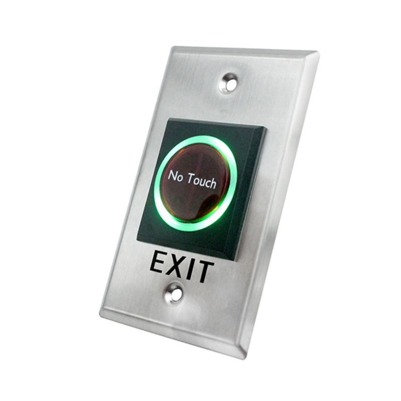 Camel ZK LED illuminated switches push button Wireless infrared sensor No Touch contactless Door Release Panic Exit Button