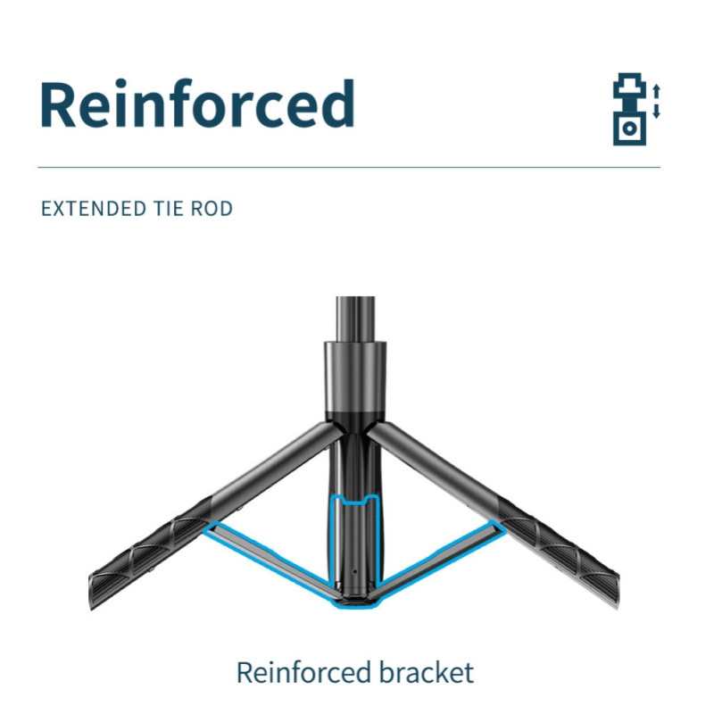 Lightweight Studio Video Multifunctional Umbrella Stand Balance Steady Portable Bt Extendable Selfie Stick Tripod