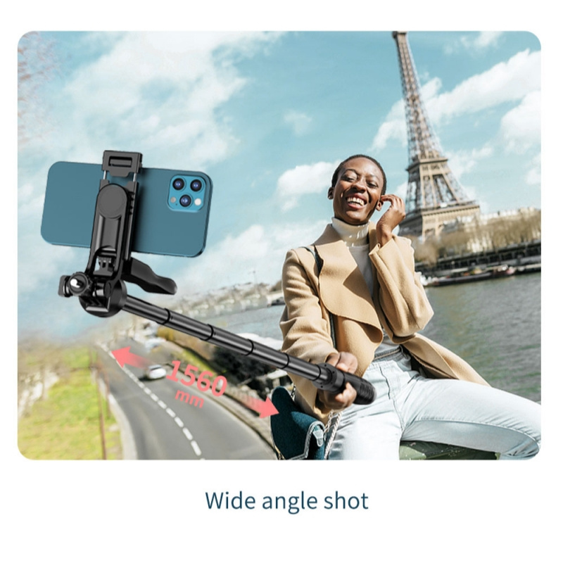 Lightweight Studio Video Multifunctional Umbrella Stand Balance Steady Portable Bt Extendable Selfie Stick Tripod