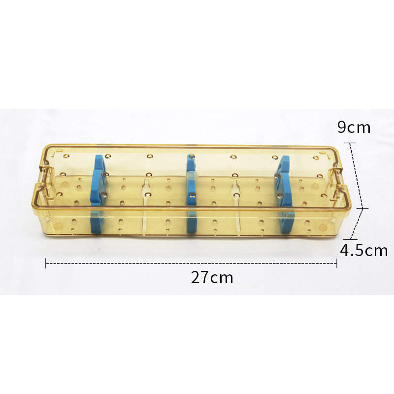 PPSU Sterilization Box for Endoscopic Instruments, Plastic Sterilization Trays