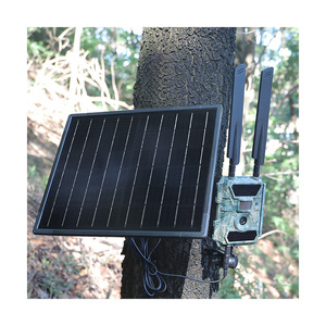 16W 6V 12V solar battery panel charger power bank with 18000mah battery for outdoor hunting trail camera solar panel vendors