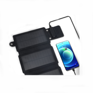 10W Folding Solar Charger 5V 3A Waterproof USB Type C Plug Portable Solar Panels For Cell Phone Outdoor Solar Energy System