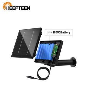 KEEPTEEN D4 Factory price 5V 6V solar panel with battery 18000mAh Solar Panel For Hunting Camera