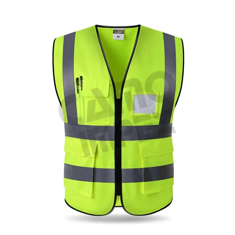 High Visibility Reflective Vest Working Clothes Motorcycle Cycling Sports Outdoor Reflective Safety Clothing Reflective Jacket