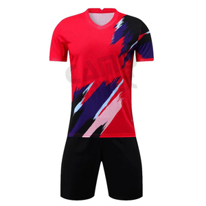 2022 Soccer Jersey Kids Men Survetement Football Tracksuit Youth Soccer Kit Shorts Uniform Running Training Suits For Mens