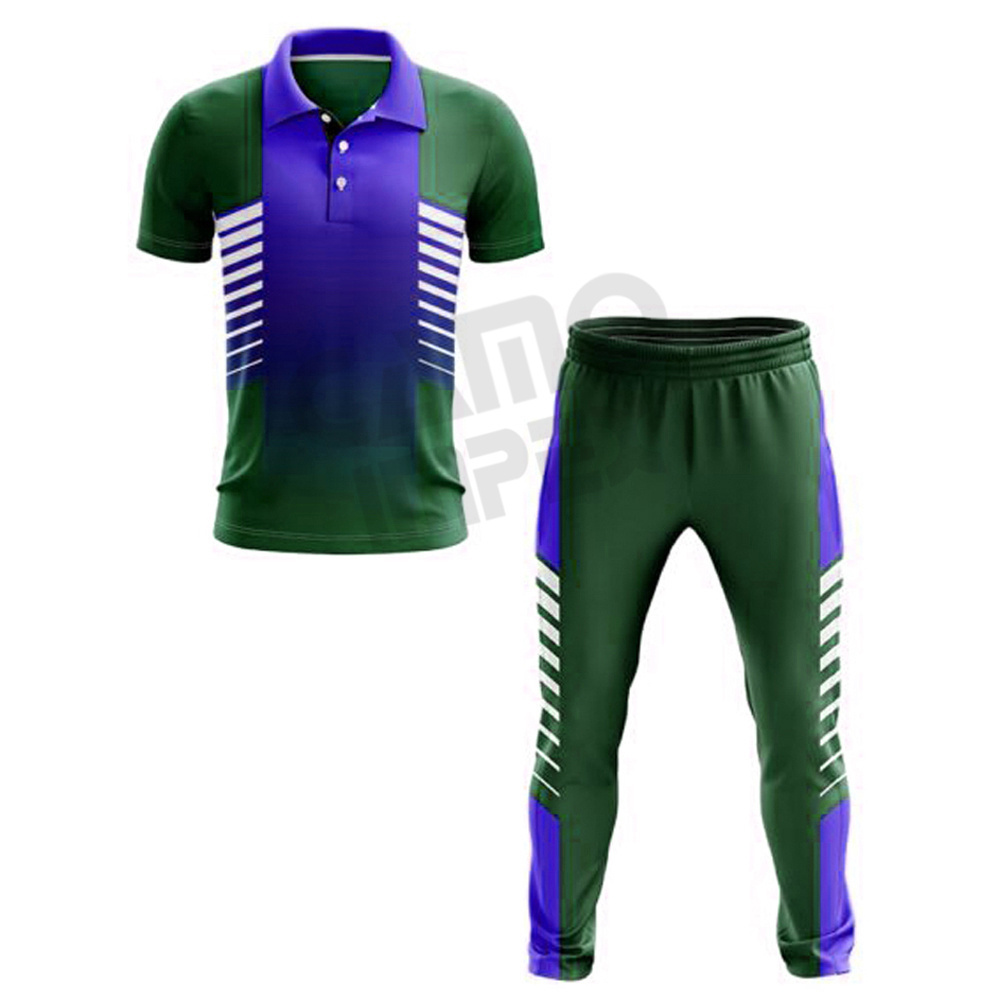 Men Custom New Printed High Quality New Arrival Sports Wear Sublimation Sports T-shirt Designs Club Uniforms Cricket Jersey Set