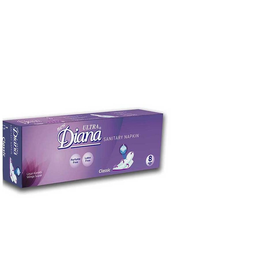 Top Sale New Ultra Diana Air Active & Dry Soft Sanitary Pads at Wholesale Price Sanitary Napkin Lady Pads