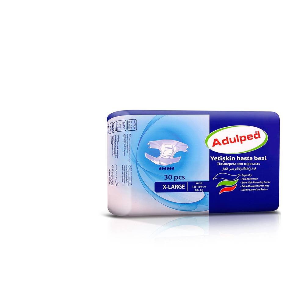 Bulk Supplier Adulped Adult Unisex  Diaper Available In Medium Large and Extra Large Size Buy At Good Price