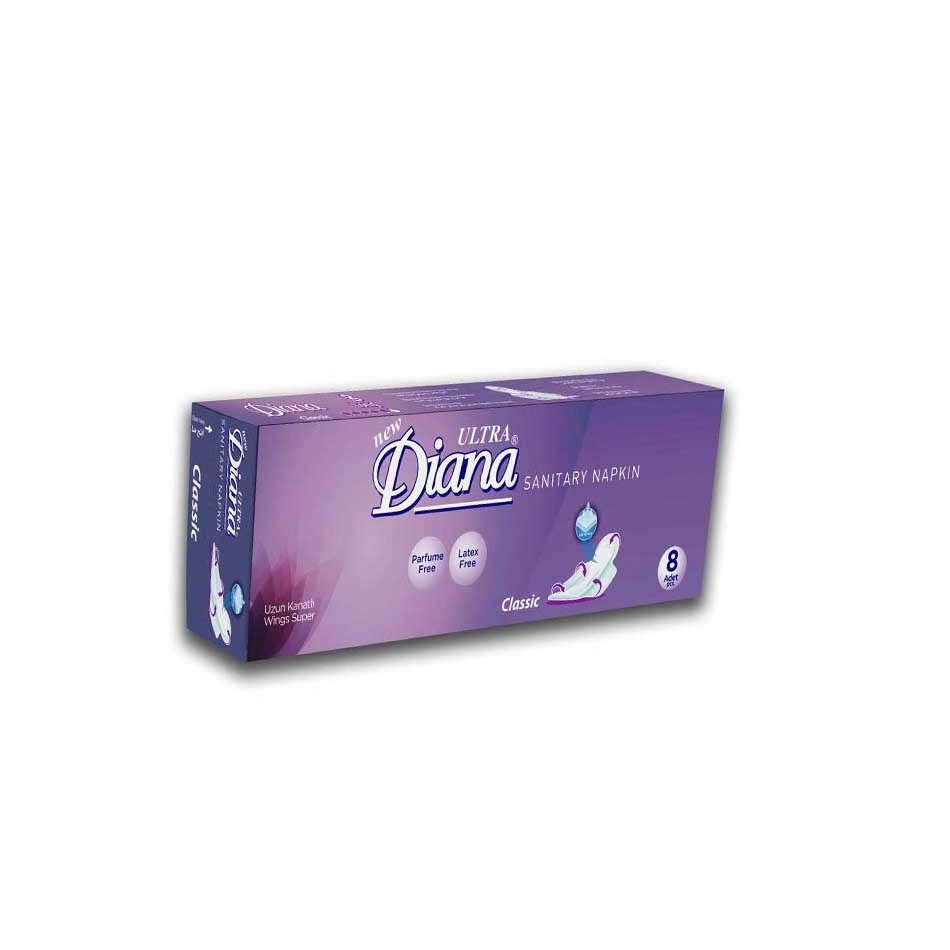 Top Sale New Ultra Diana Air Active & Dry Soft Sanitary Pads at Wholesale Price Sanitary Napkin Lady Pads