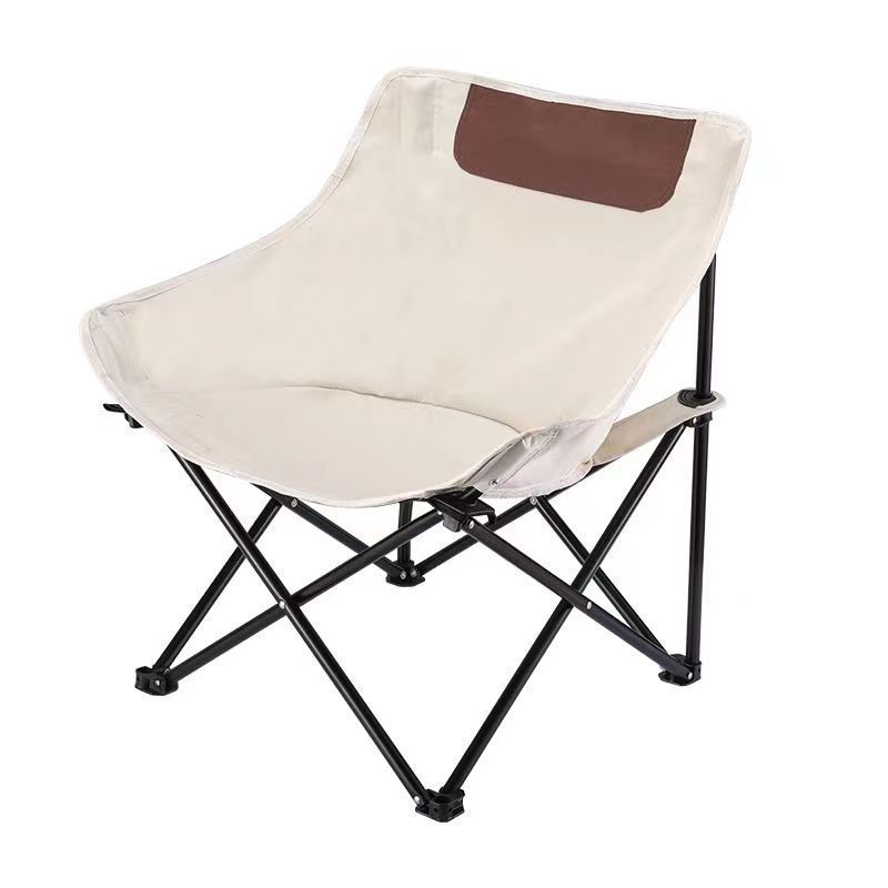 Outdoor Portable Folding Recliner Back Chair Camping Folding Chair Leisure Lunch Rest Beach Chair