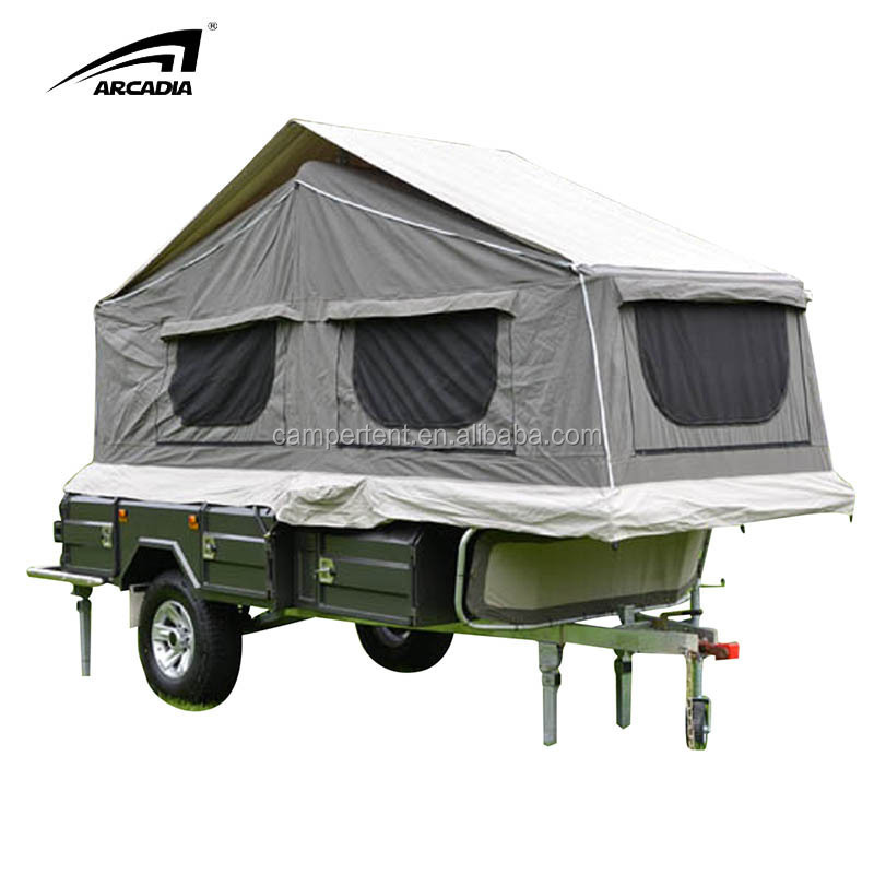 Foldable Car Ripstop Camper Trailer Car roof Tents Camping Roof Top Tent