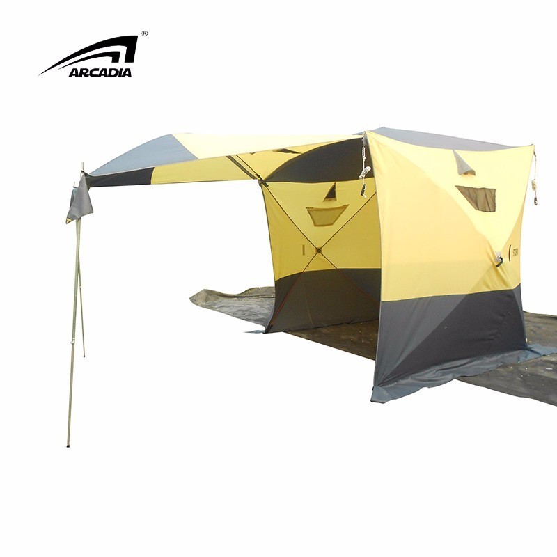 Fashion Summer Pop up Umbrella Pole Ice Fishing Shelter Tent for Carp