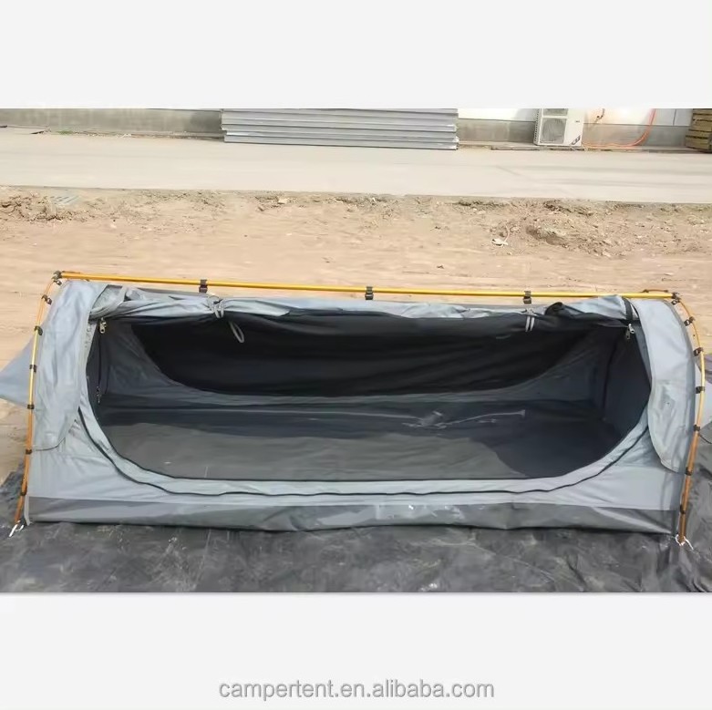 Hot Sale Outdoor Used Portable King Size Double Canvas Waterproof Camping Single Swag Tent