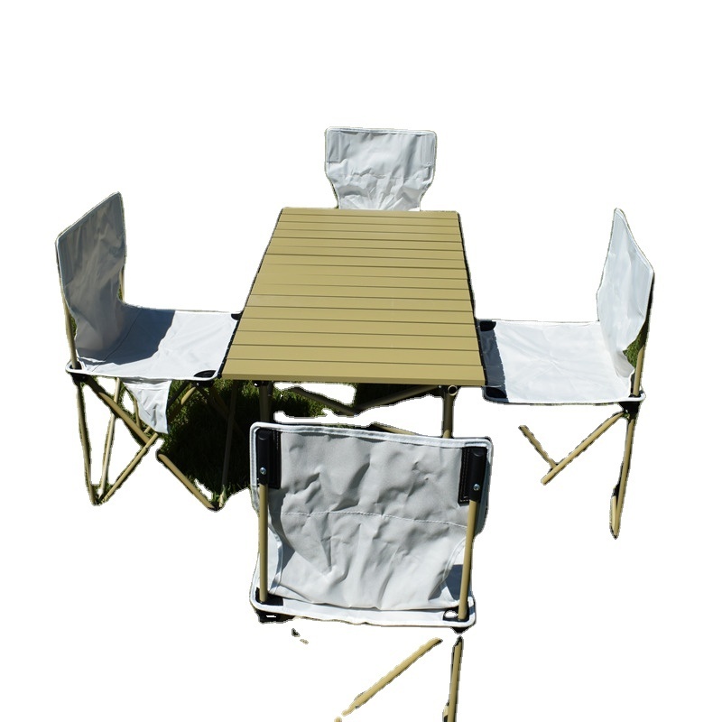 Factory Sell foldable high top camping equipment folding table commercial picnic tables and benches