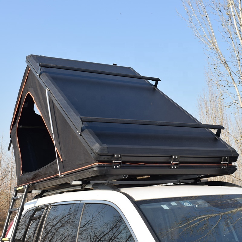 4wd Hard Shell Roof Tent With Skylight Roof Top Tent Hard Shell 2-3 People Car Tent