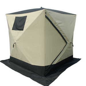 factory directly sales  cube pop up new style ice fishing bivvy tent