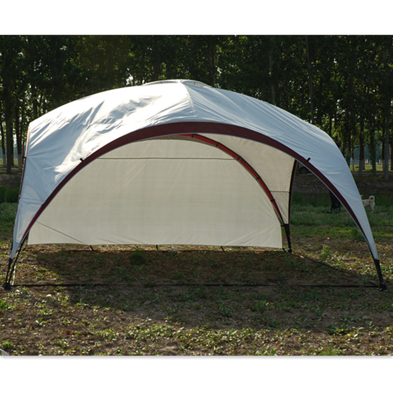 Outdoor Windproof  Pop Up Awning Beach Sun Large Curtain Shelter Camping Family Picnic Tent