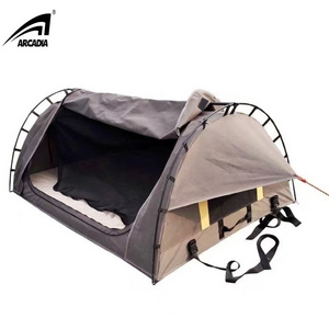 Super Motorcycle riding easy install camper double or single size swag tent